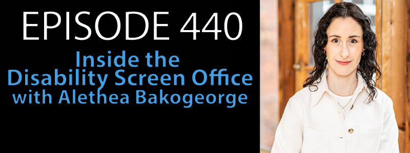 AT Banter Episode 440 – Inside the Disability Screen Office with Alethea Bakogeorge