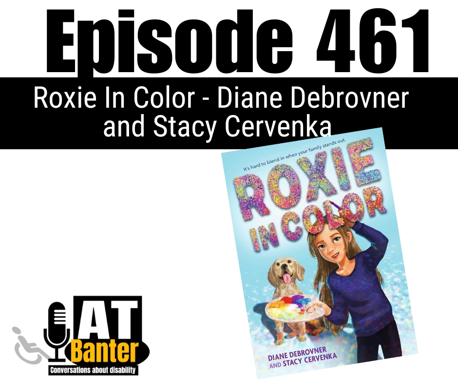 Text reads "Episode 461 - Roxie In Color - Diane Debrovner and Stacy Cervenka